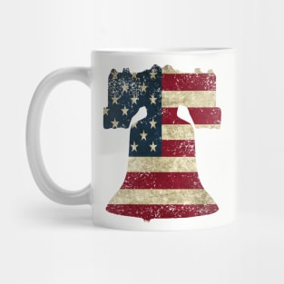American Flag Liberty Bell Mug
